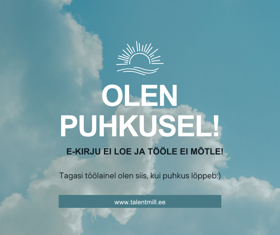 Suvi on täistuuril käimas ja paljud eestimaalased on juba puhkuse lainel või sätivad end parasjagu puhkusele. Eestimaa suvi ja puhkus paneb enamus eestlastel sü